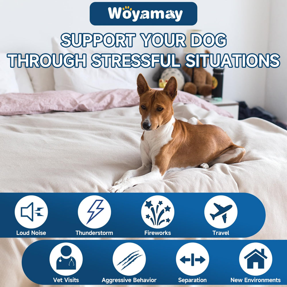 Woyamay soft chews close-up showing texture designed for gentle calming