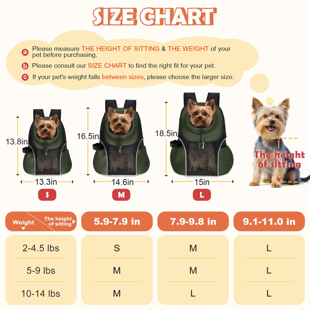 WOYYHO dog backpack features ergonomic straps and secure buckles for stability.