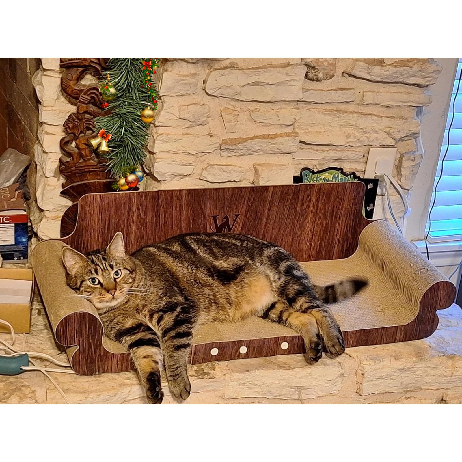 WPVPaw cat nap hammock comfort for cozy lounging between plays.