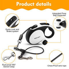 WRSOMIT 360-degree no-tangle design enables control from any angle.