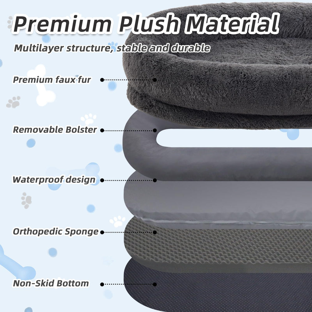 WROS plush blanket and plump pillow boost comfort for relaxing naps.