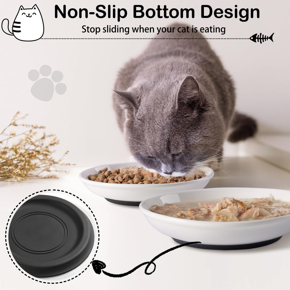 WROSWT 3-pack bowls suitable for food, water, or snacks.