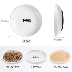 WROSWT bowls suitable for water and food in indoor homes