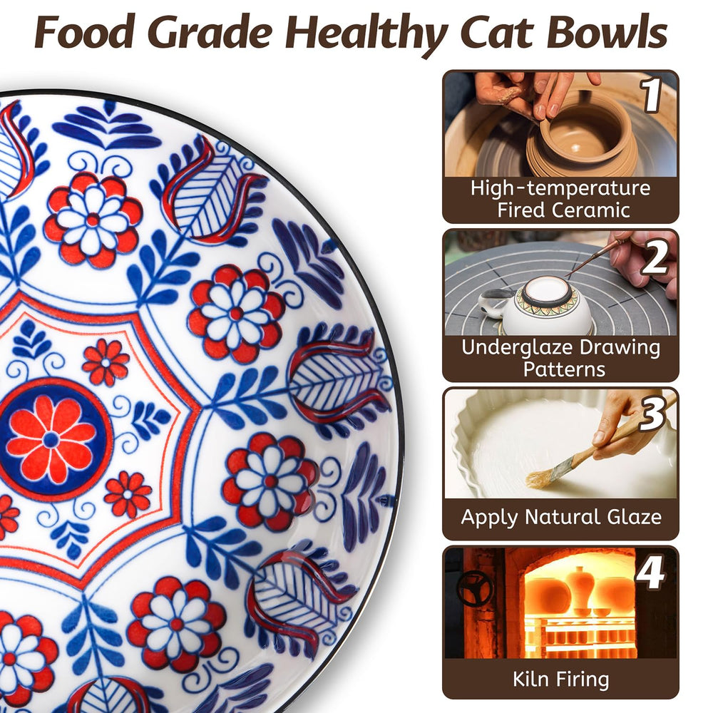 WROSWT dishwasher-safe ceramic bowls for easy cleaning and quick reuse.