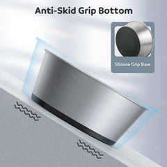WROSWT dishwasher-safe bowl for quick cleaning after meals.