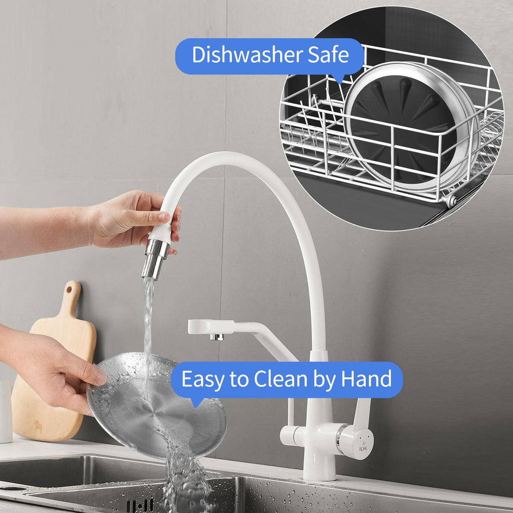 WROSWT dishwasher-safe design resists buildup for easy cleaning.