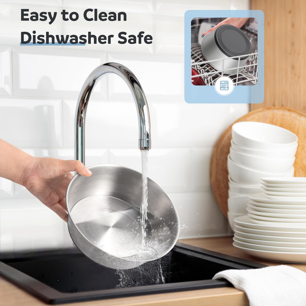 WROSWT easy-clean with polished finish supports quick wipe-down after use.