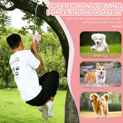 WRSOMIT chew-proof wire rope protecting leash from chewers
