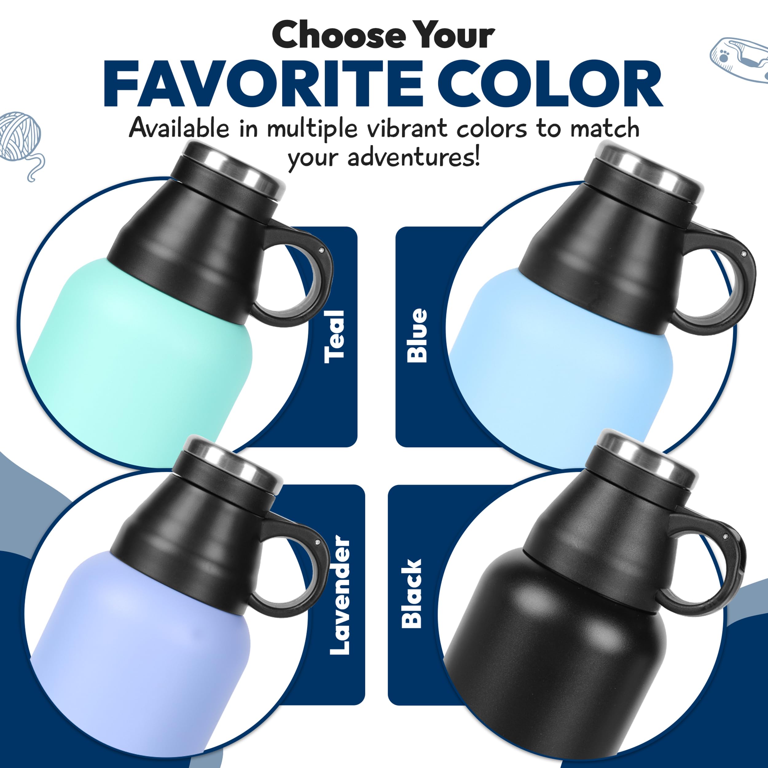 WRTZ 32oz capacity reduces refills during long walks.