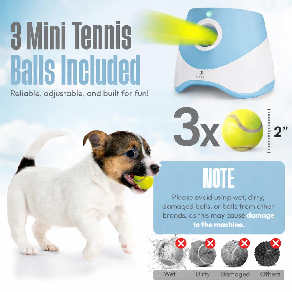 WRTZ bite resistant balls easy to clean for repeated use.