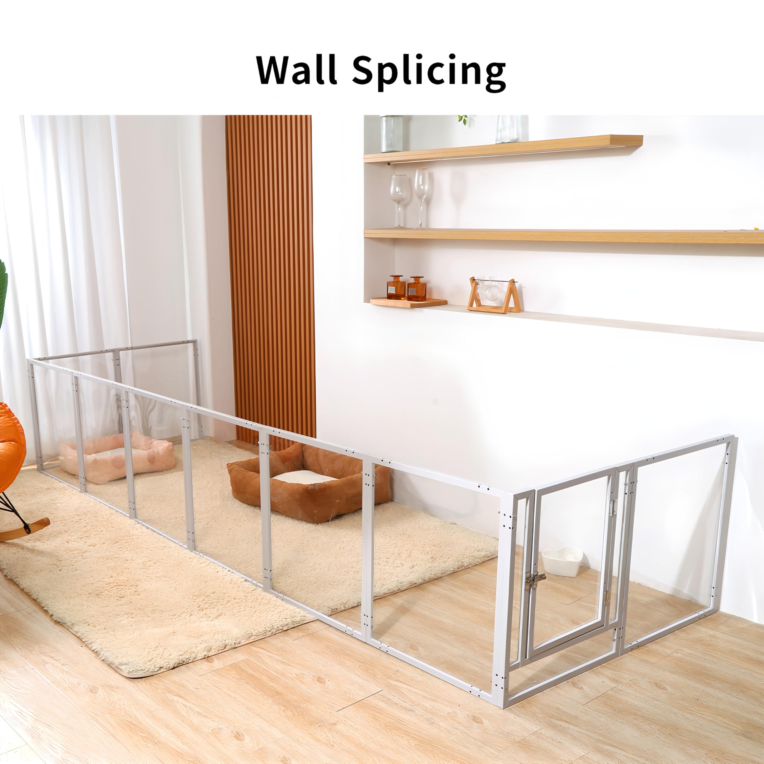 WSHPY Non-slip base on wood floor image shows floor protection during playtime.