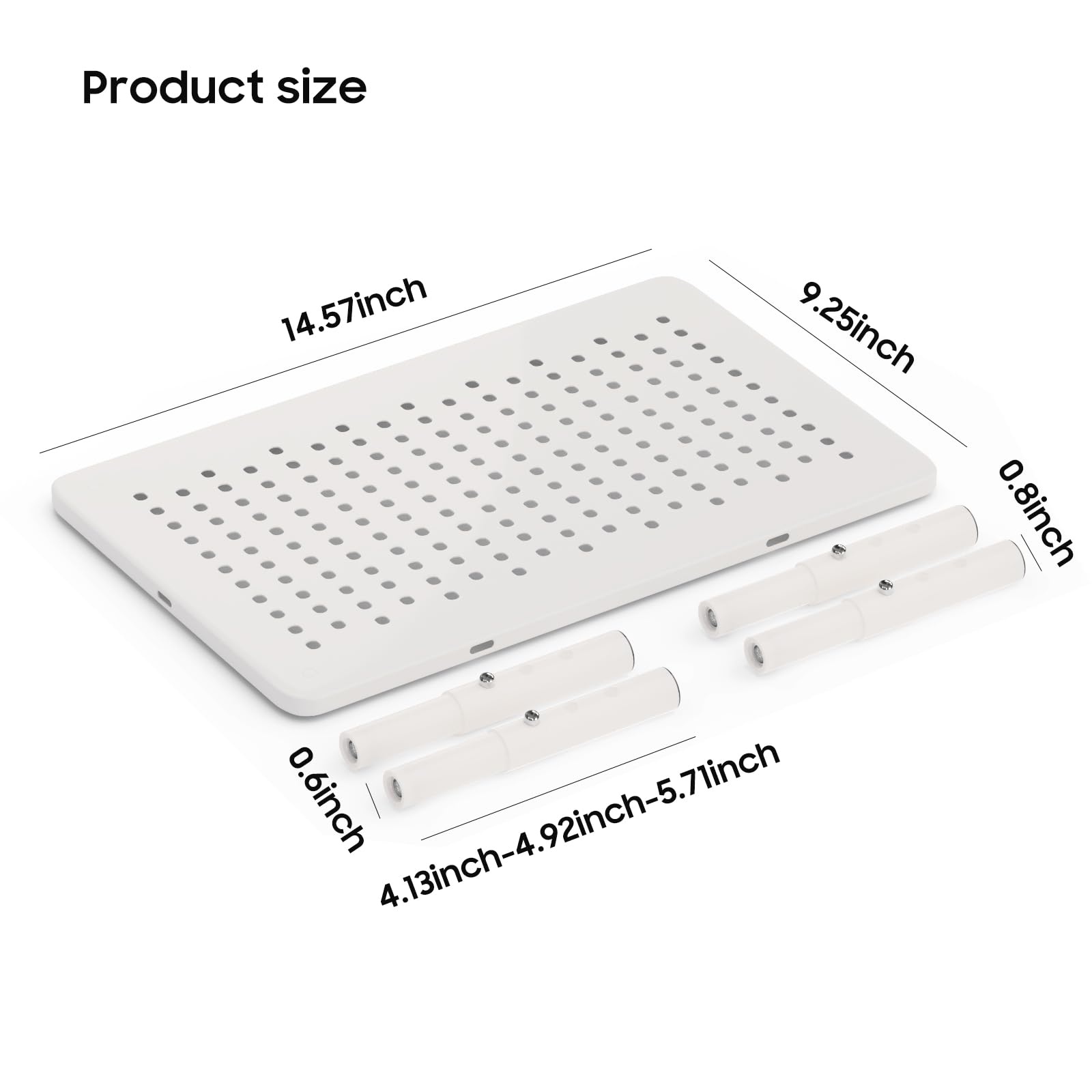WSOWX elevated feeding surface minimizes mess and keeps bowls cleaner.
