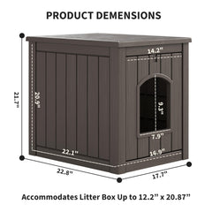 WTFGO cat house indoor-outdoor design offers versatile year-round use