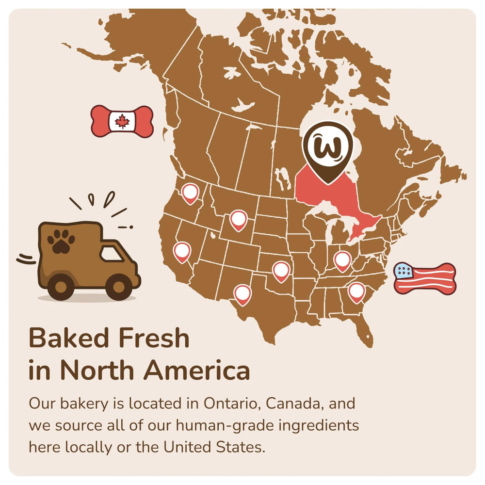 Wufers treats with 24-month shelf life for worry-free stocking