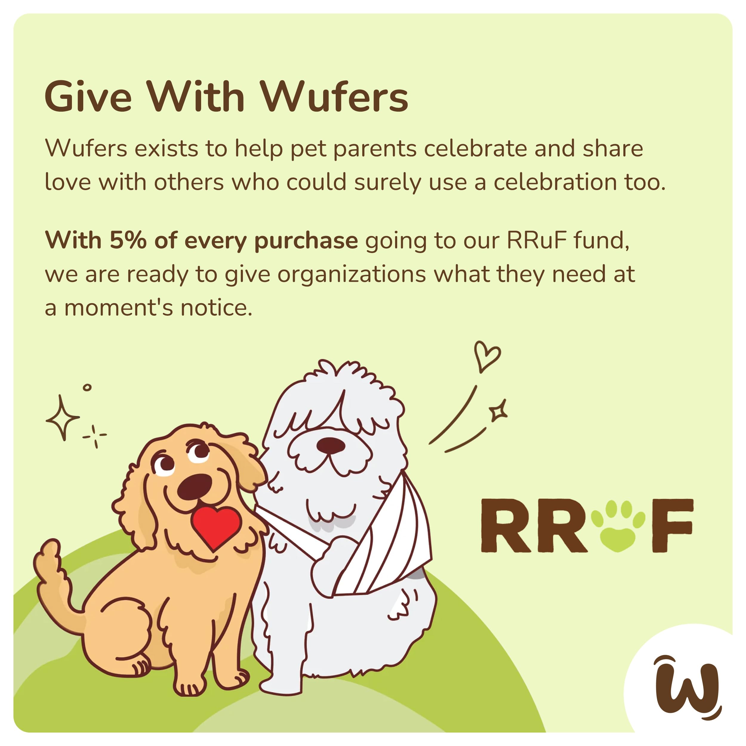WÜFERS 24-month shelf life—stock up and celebrate more moments.
