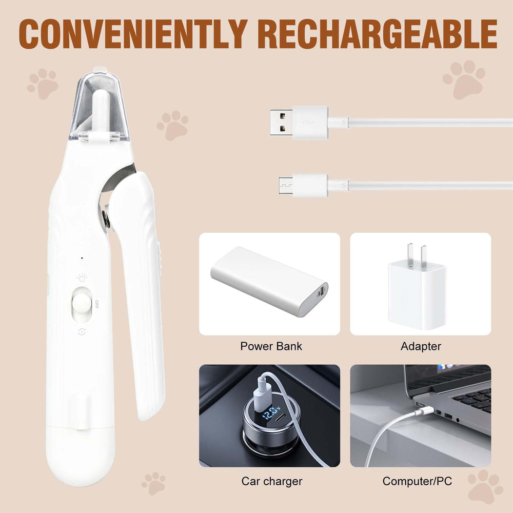 Wuioyz multi-function pet nail care set for dogs and cats.