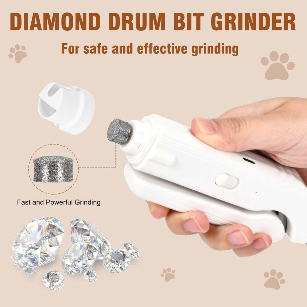 Wuioyz Type-C USB rechargeable nail clipper for long sessions.