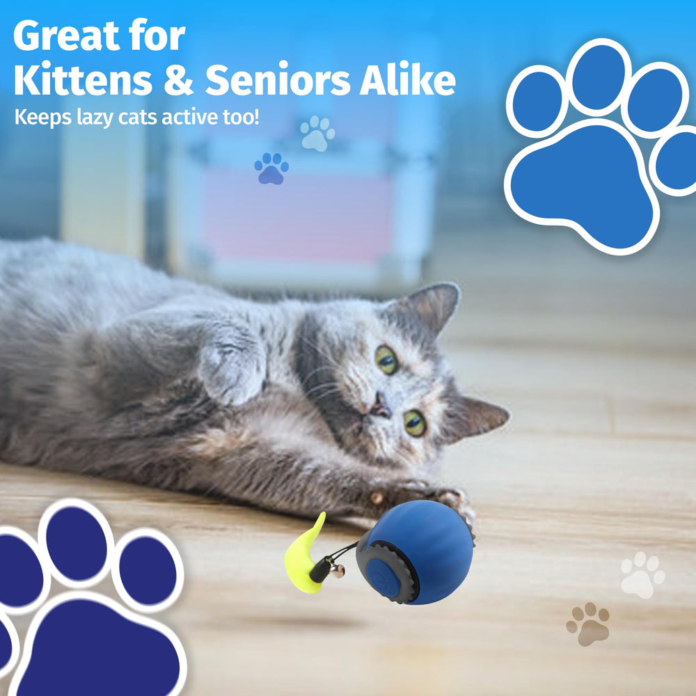 WUSSIO smart obstacle-avoidance ball prevents getting stuck during play.