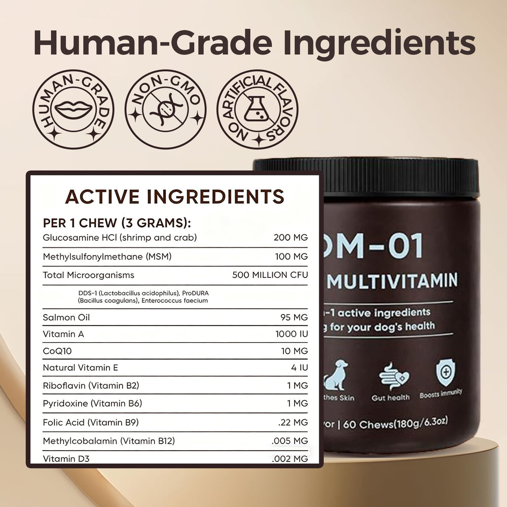 Wvnscl DM-01 includes glucosamine for joint flexibility and comfortable movement.