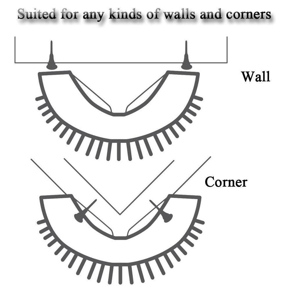 WWVVPET corner groomer base disassembles for easy cleaning.