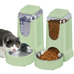 WyfKyd 2Pack Automatic Cat Feeder for hands-free pet meals.