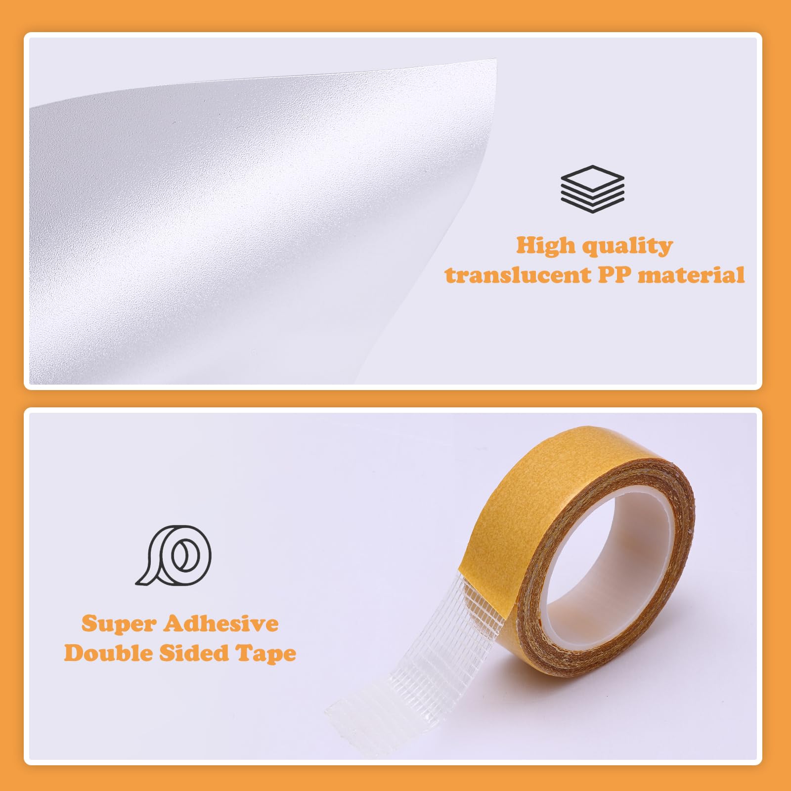 WYLUNBI durable PE material simplifies cleaning and resists warping