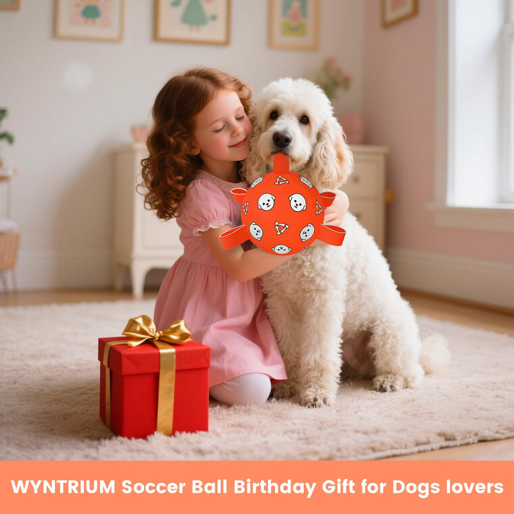WYNTRIUM 6-inch diameter ball fits medium dogs 5–40 lbs.