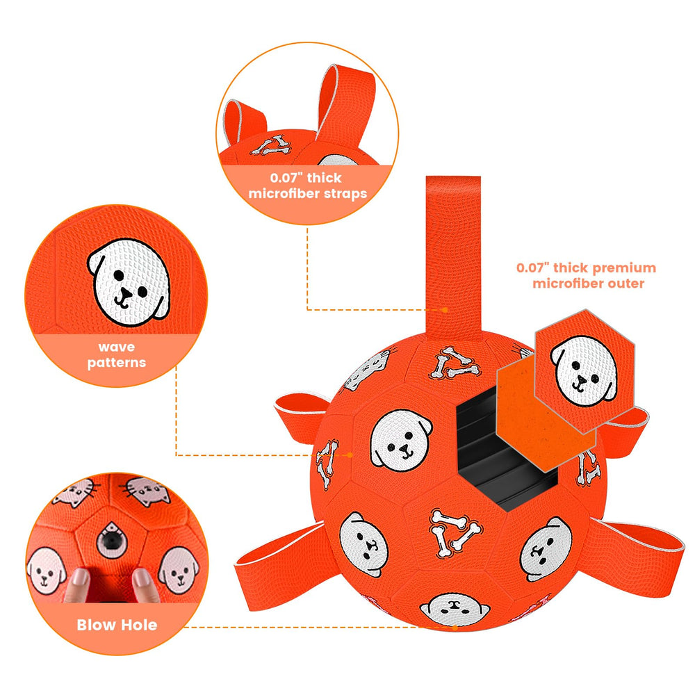 WYNTRIUM ball with bright colors and prints for family-friendly play.
