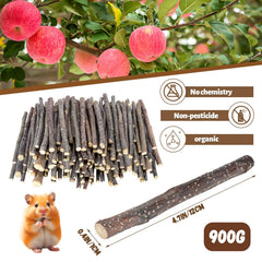 Wyomer apple sticks for teeth help grind incisors and reduce boredom