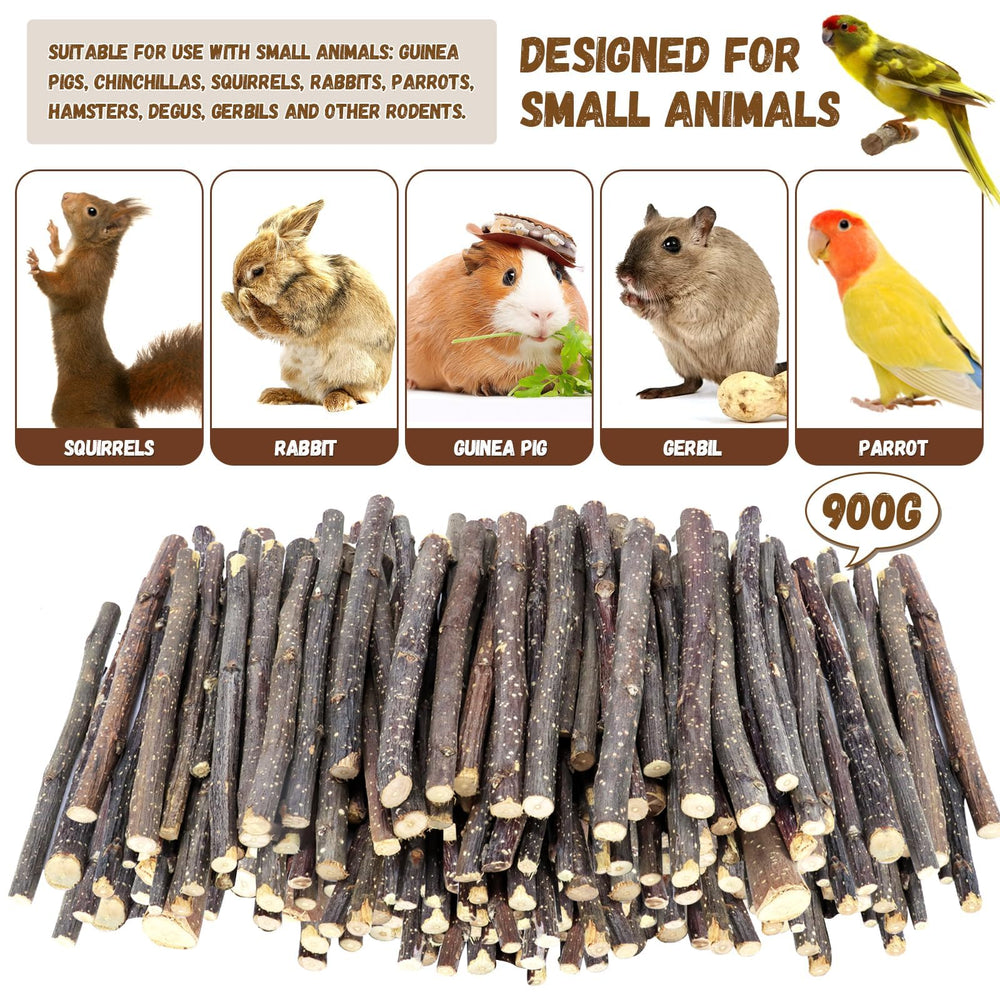 Wyomer small animal chew toy apple sticks offer safe enrichment
