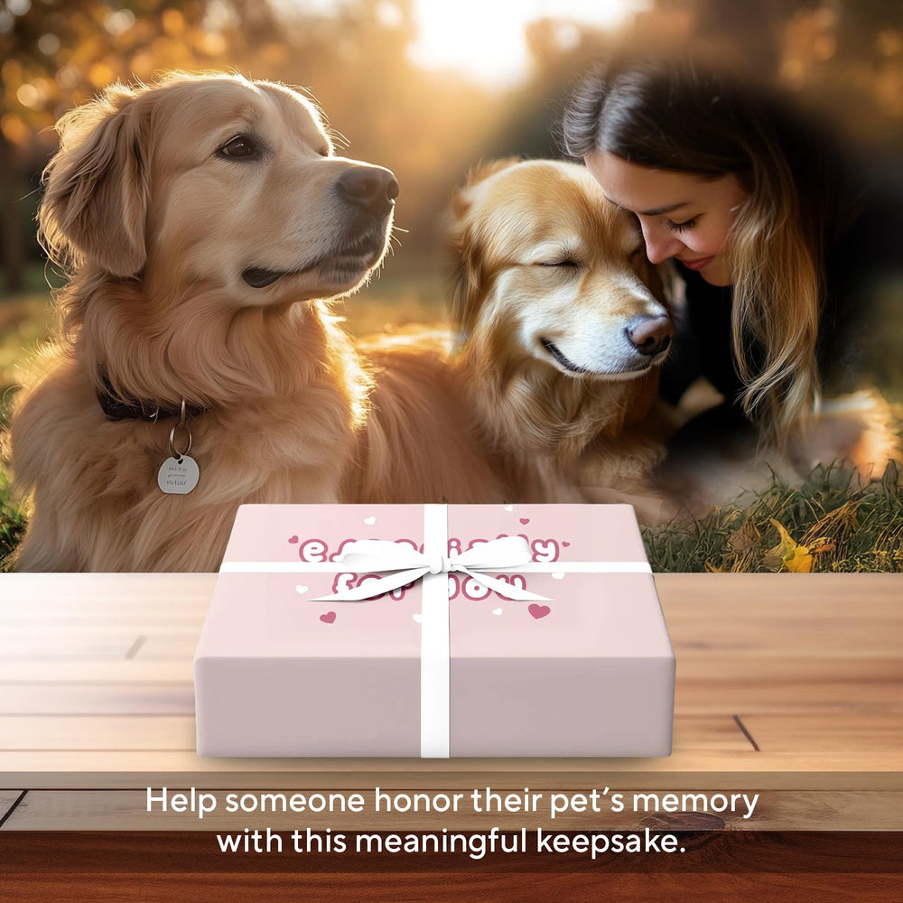 X-partner memorial frame suitable for dogs and cats.