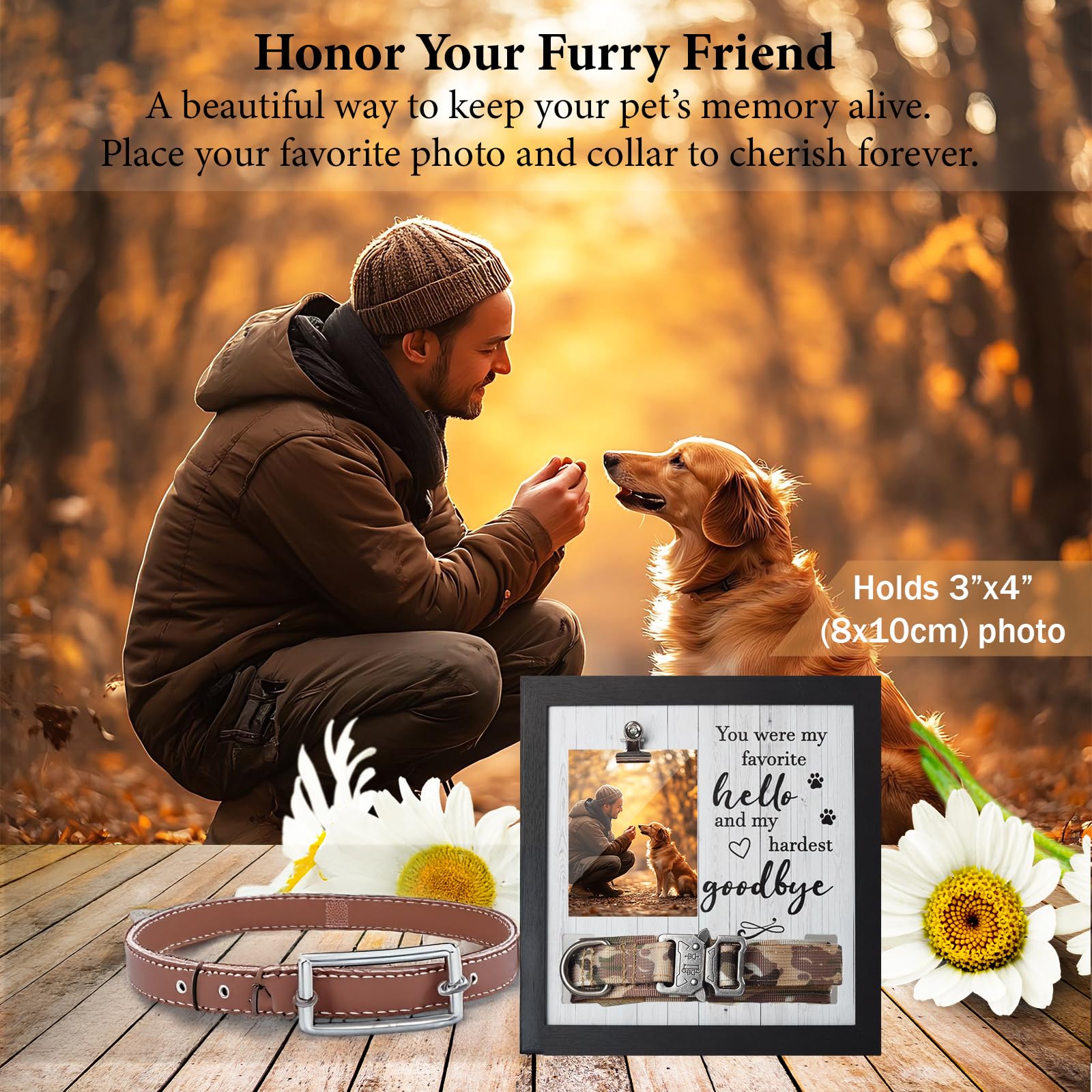 X-partner pet memorial arrives with ribbon and premium gift box for a thoughtful sympathy gift.