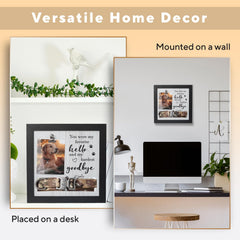 X-partner rustic wood frame adds warm charm to any room while preserving cherished memories.