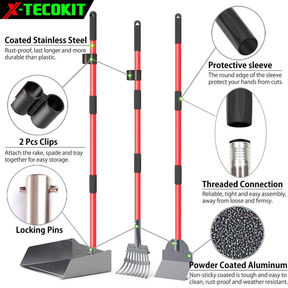 X-TECOKIT large tray enables one-scoop pickups