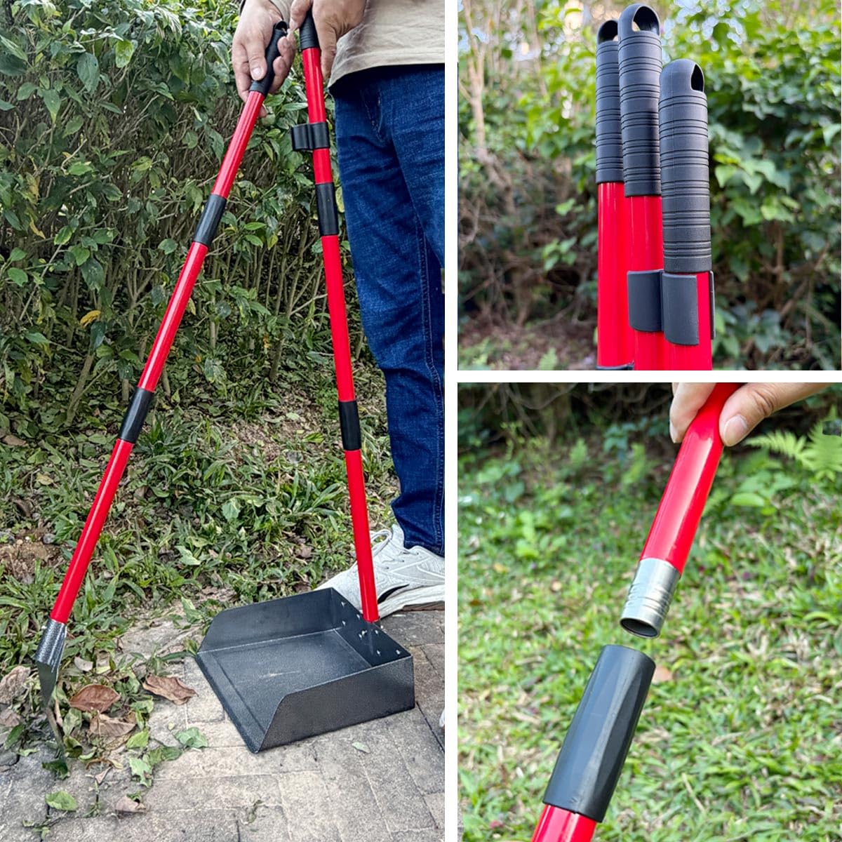 X-TECOKIT long handle reduces bending for comfort