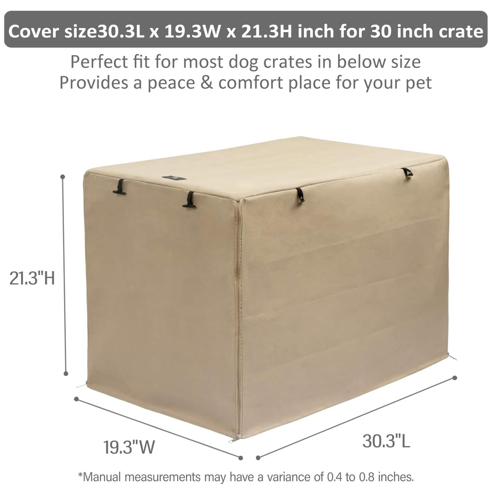 X-ZONE PET crate cover privacy panel promotes a tranquil crate environment.