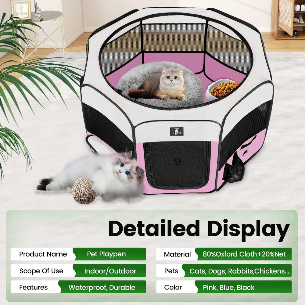 X-ZONE PET interior shows a roomy 29.5 inch diameter space