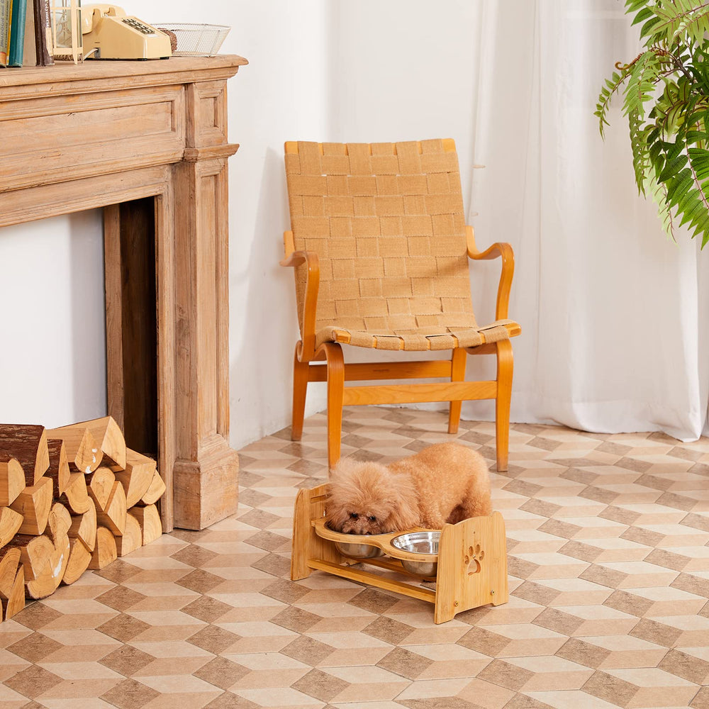X-ZONE PET tidy feeding area with elevated design