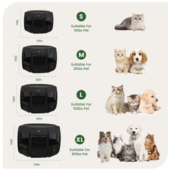 X-ZONE PET 600D oxford fabric provides durable, breathable enclosure.