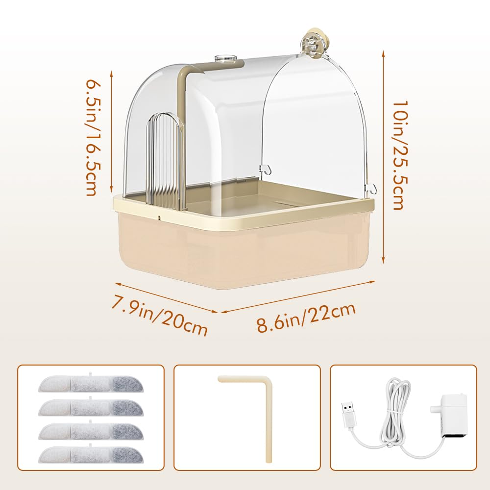 Xamanabu quick-assembly design for secure cage or surface placement.