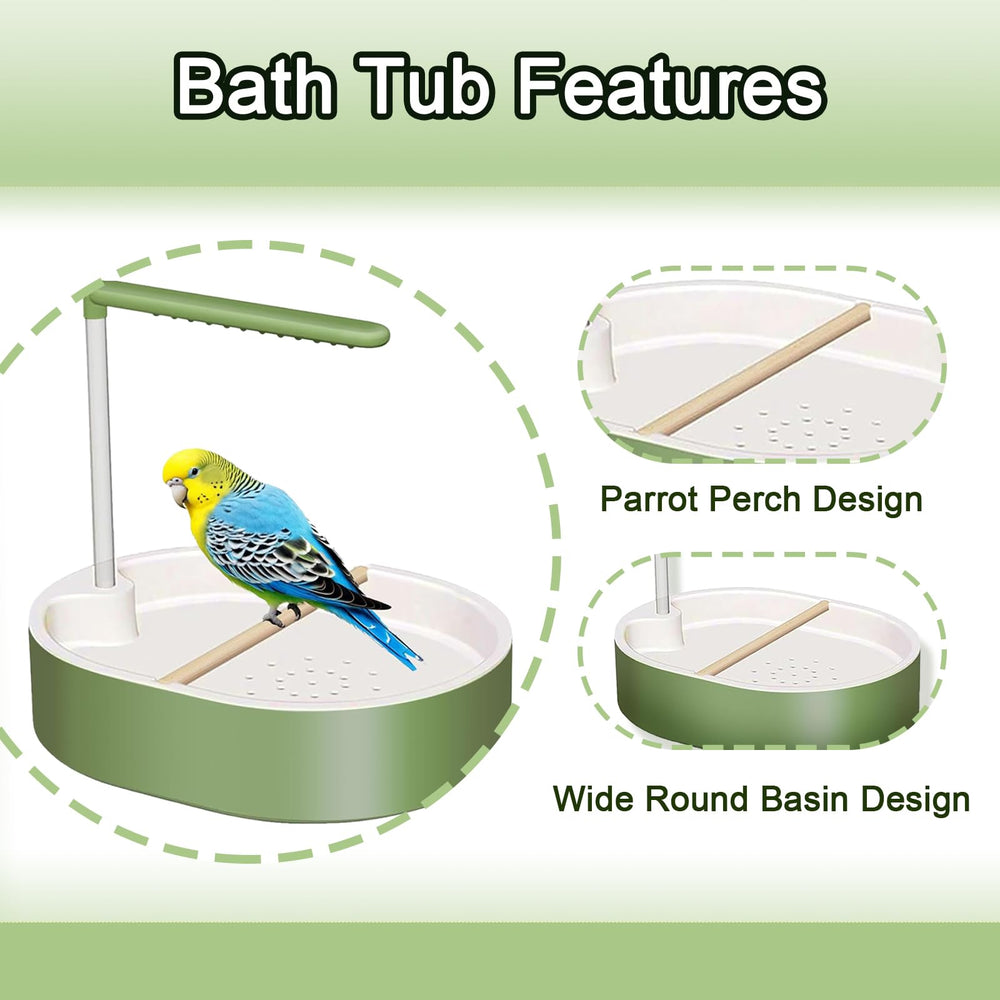 Xanadued Parrot Shower tool-free assembly for quick setup.