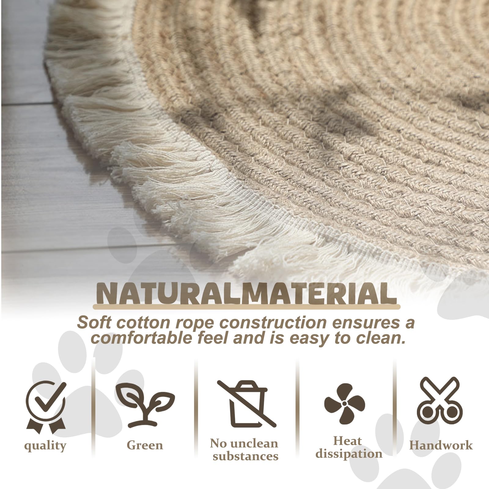 Xanadued soft underfoot rug ideal for cats and families