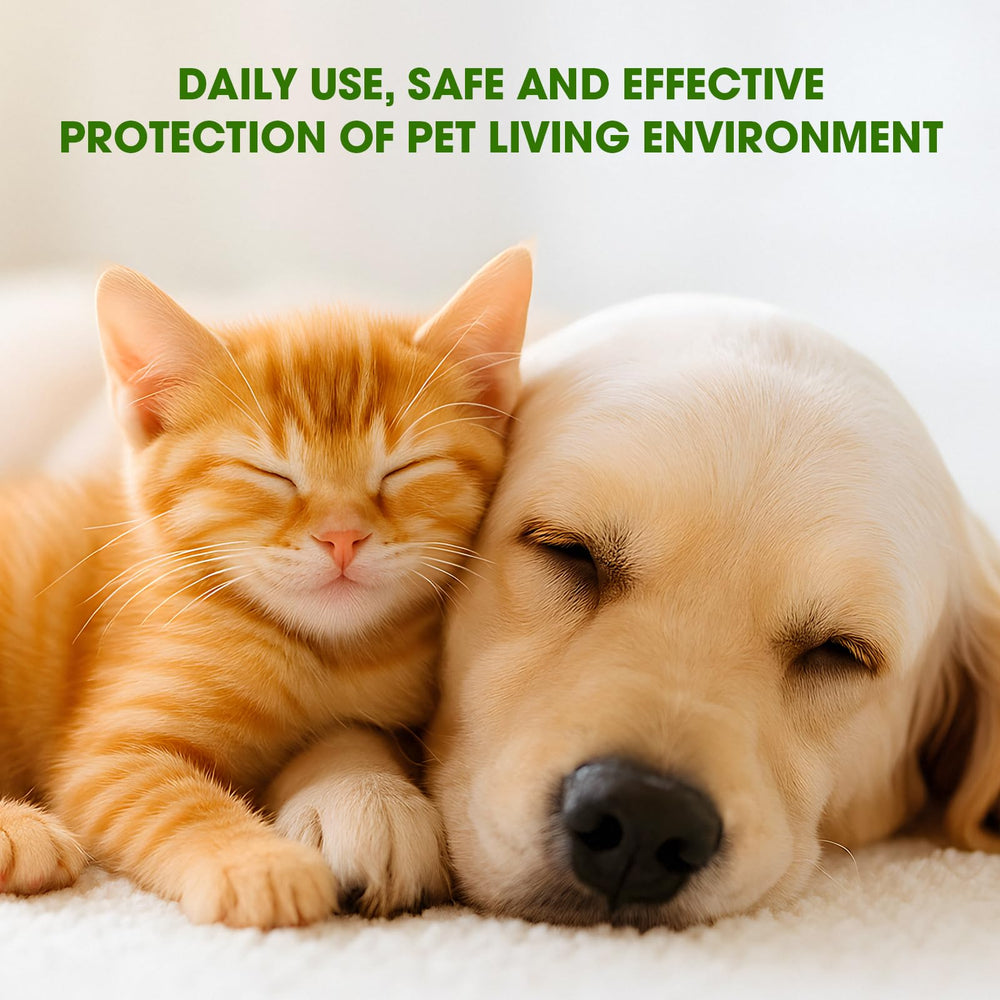 Xaninp 320ml bottle ready for long-lasting pet cleaning sessions