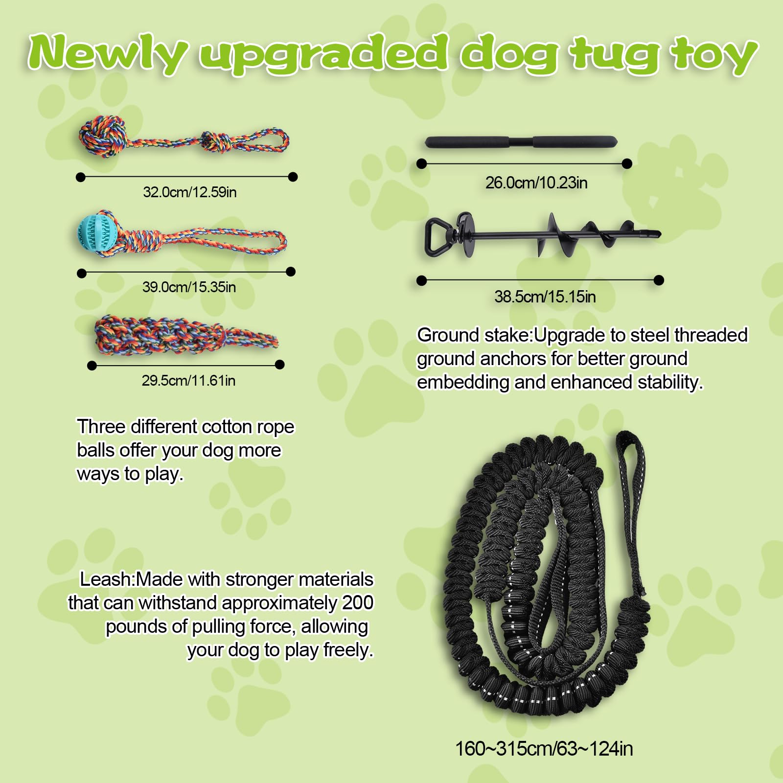 Xaninp Tether Tug rainbow food loop engages dogs visually.