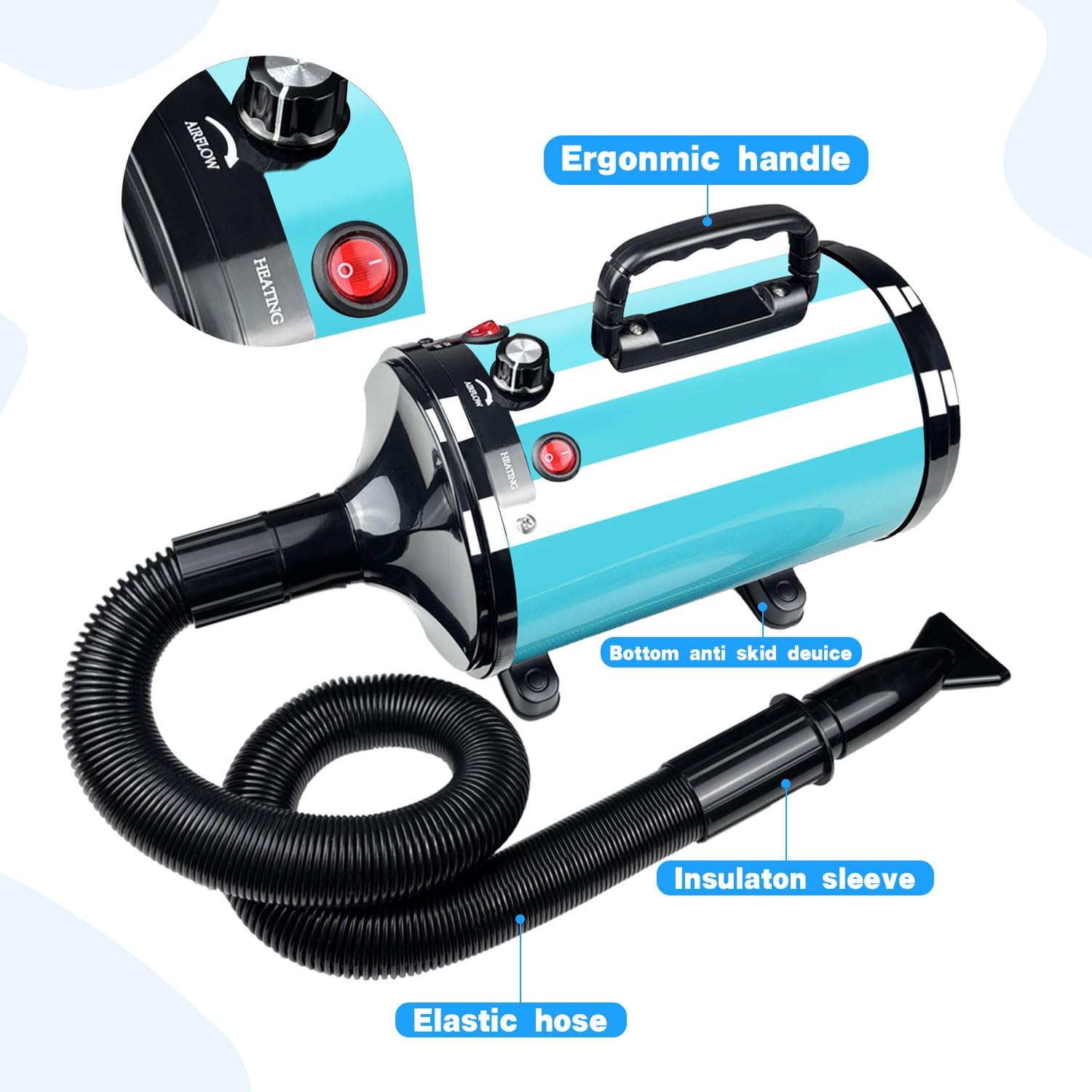 Xapigo compact unit ideal for home or on-the-go grooming.