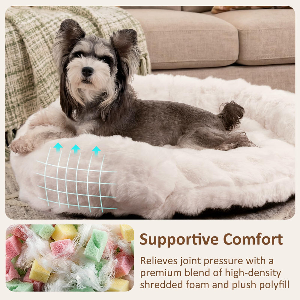 Xavaro secure nest bed with bolster for spinal alignment