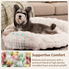 Xavaro secure nest bed with bolster for spinal alignment
