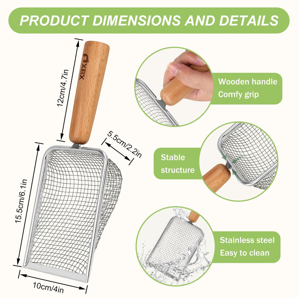 XBX durable sifter construction speeds up cleaning with fine mesh