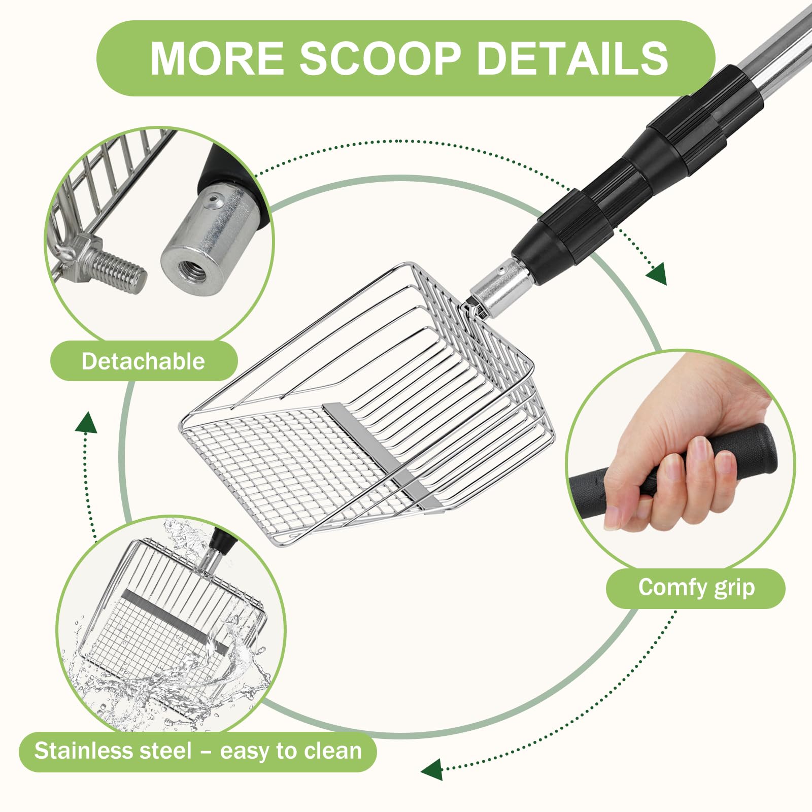 XBX smooth metal surface rinses easily after each use.