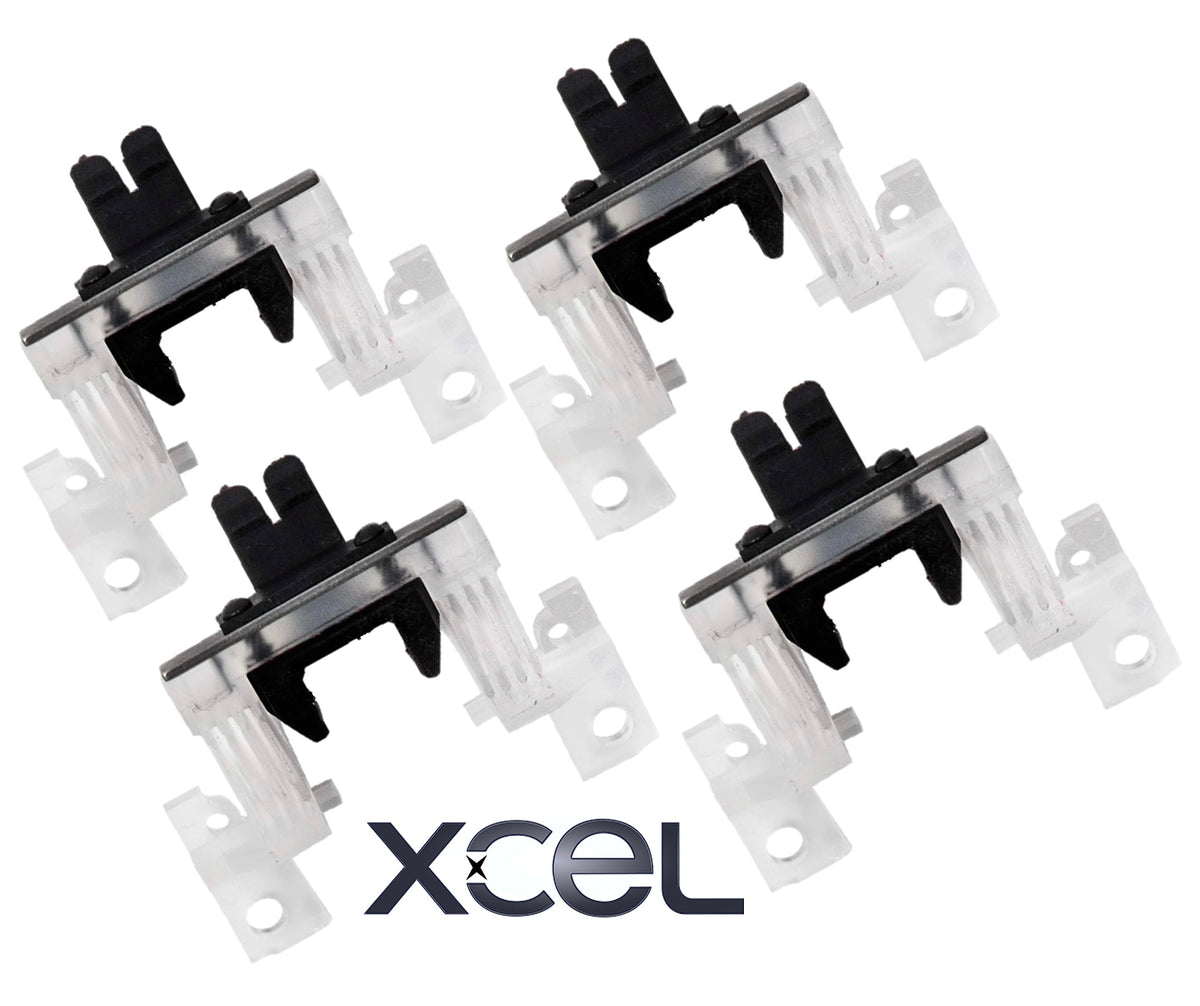 XCEL blade drive lever assembly, front view, highlighting compatibility for precise blade movement.
